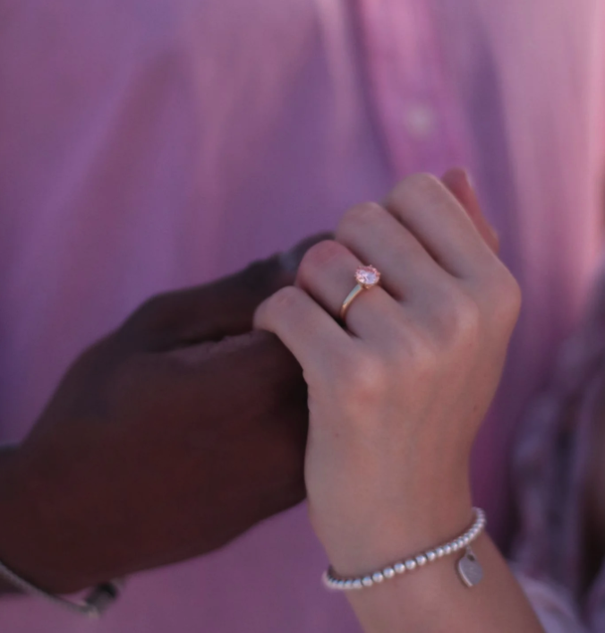 Ethical Sustainable Affordable coloured Lab Grown Diamond and natural diamond Engagement Rings UK