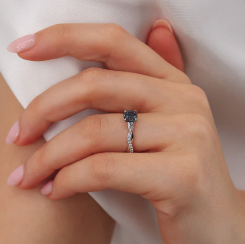 Ethical Sustainable Affordable Lab Grown Diamond alexandrite lab grown gemstone and natural diamond Engagement Rings UK